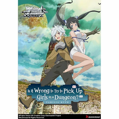 Bushiroad Weiẞ Schwarz Weiß Schwarz: Is It Wrong To Try To Pick Up Girls In A Dungeon? Booster Pre-Order