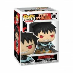 FUNKO POP! ANIMATION: Fire Force Shinra With Fire