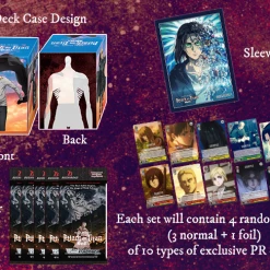 Bushiroad Weiß Schwarz: Attack On Titan Final Season Supply Set