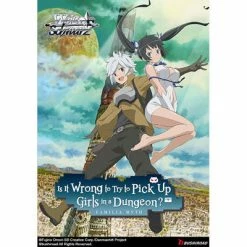 Bushiroad Weiß Schwarz: Is It Wrong To Try To Pick Up Girls In A Dungeon? Booster Case Pre-Order