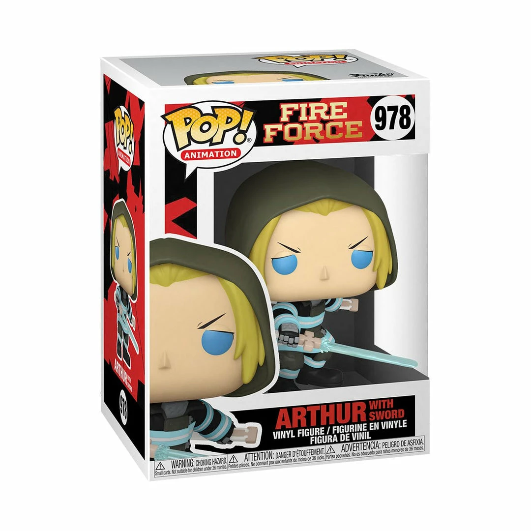 FUNKO POP! ANIMATION: Fire Force Arthur With Sword